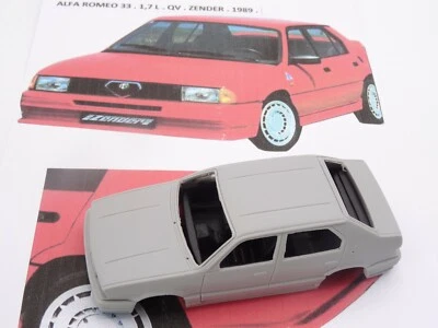 ALEZAN MODELS . KIT 1/43 . ALFA ROMEO 33 . 1,7 L . QV . ZENDER . 1989 . - Photo 1/4