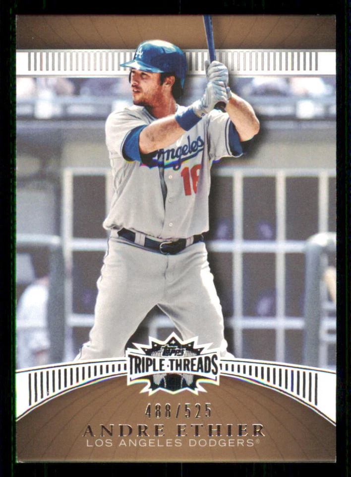 2010 Topps Triple Threads Sepia #42 Andre Ethier /525 - Image 1 of 2