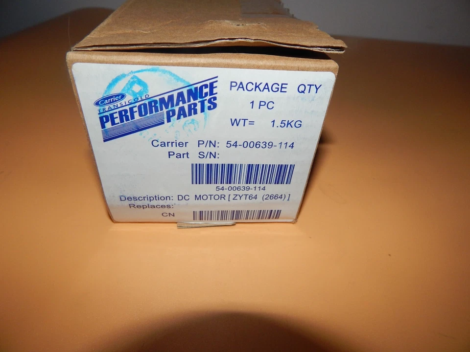 Fan Motor Carrier 54-00639-114 14v DC 93.8w 2800rpm