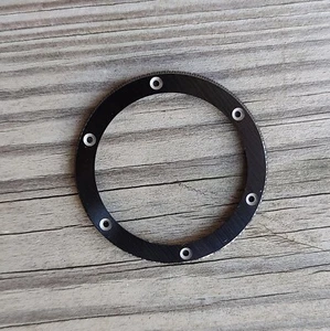 Ceramic Black Brushed Bezel Insert For Hublot Big Bang Classic Fusion 44-45mm