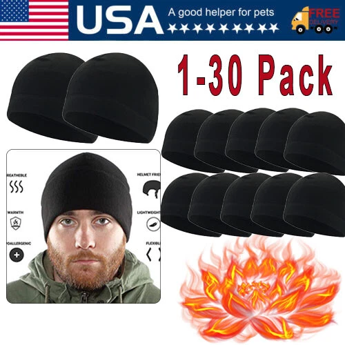 Gorra calavera táctica militar invierno cálido polar a prueba de viento esquí gorro sombreros lote de EE. UU. Foto 1 de 4