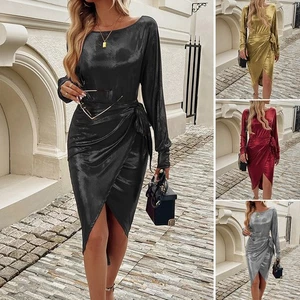 Elegant Women's Evening Gown in Slim Fit Design Suitable for Various Occasions - Picture 1 of 44