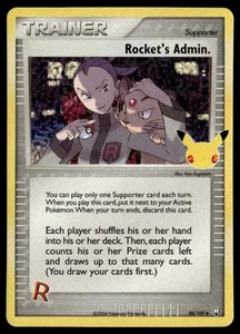 Rocket's Admin. Holo-Celebrations: Classic Collection 86/109 Pokémon TCG - Picture 1 of 2