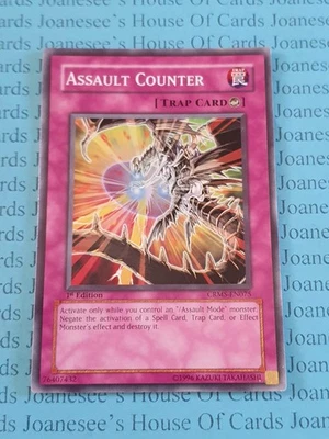 CRMS-EN075 Assault Counter Yu-Gi-Oh Card 1st Edition New - Image 1 of 4