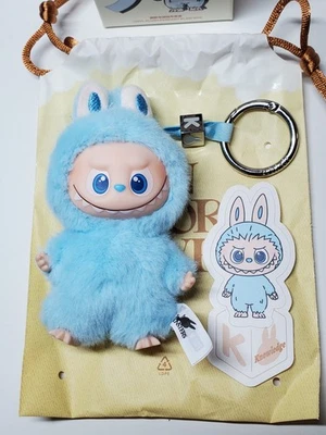100% AUTHENTIC! Mini Labubu "K" BLUE LETTER Pin For Love PENDANT! POP MART!🔥E1 - Image 1 of 4
