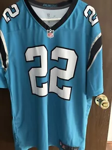 Christian McCaffrey Carolina Panthers Nike Dri Fit Color Rush Sublemated Jersey - Picture 1 of 6