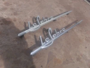 1964 Buick LeSabre rear quarter panel emblems - Picture 1 of 7