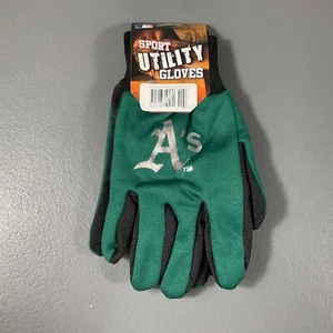 Oakland Athletics Two Tone Sports Utility Gloves Team Logo Sports MLB Baseball - Picture 1 of 24