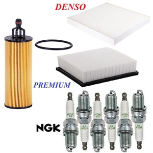 Tune Up Kit Filters Spark Plugs For JEEP GRAND CHEROKEE V6; 3.6L 2014-2015 - Picture 1 of 1