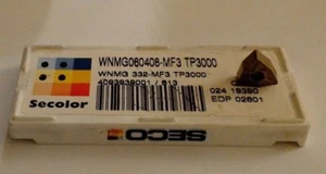 N° 2 Inserciones Torneado SECO WNMG060408-MF3 TP3000 - Bild 1 von 4