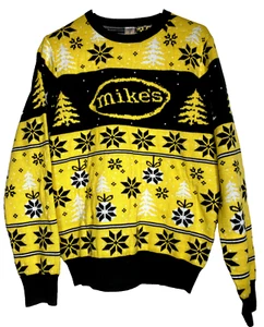 Mike's Hard Lemonade Ugly Christmas Sweater S Holiday HTF Promo HTF RARE - Picture 1 of 4