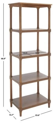 Librería Safavieh Odessa de 5 niveles, precio rebajado 2172720379 AMH5721B Foto 1 de 4