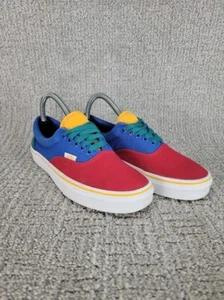 Vans Off The Wall Primary Colors Block Sneakers Size Men’s 6.5 Women’s 8 - Picture 1 of 10