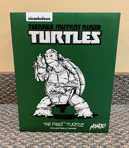 2015 Mondo First Turtle Rare TMNT Black & White Ninja Turtles B&W Eastman Figure - Picture 1 of 15
