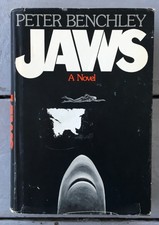 Jaws novel by Peter Benchley HC/DJ Doubleday & Co. NY 1st Edition/1st print 1974