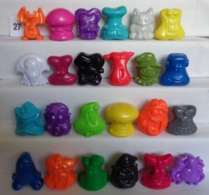 MCDONALD'S HAPPY MEAL MONSTER CRAZY BONES SET OF 24: ORIGINAL GOGOS & HALLOWEEN - Picture 1 of 1