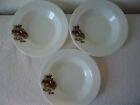 3 Vintage Retro 1961 Pyrex Tally Ho Hunting Scene Pasta Soup Cereal Bowls Dishes