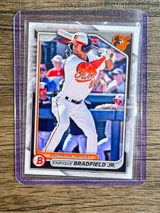 2024 Bowman Draft ENRIQUE BRADFIELD JR #BD-135 Orioles - Picture 1 of 2