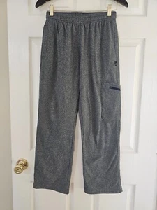 FILA Sport Youth Unisex Gray Fleece Track Pants with Pockets Sz. L (14/16) - Picture 1 of 15