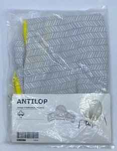 Ikea ANTILOP Baby High Chair Cover w Zipper Gray White 604.543.71 17915 NEW - Picture 1 of 2