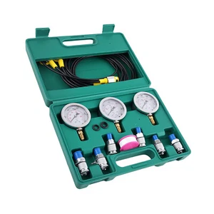 Hydraulic Pressure Gauge Tester Diagnostic Couplings Tool Kit M10x1.25 - Picture 1 of 12