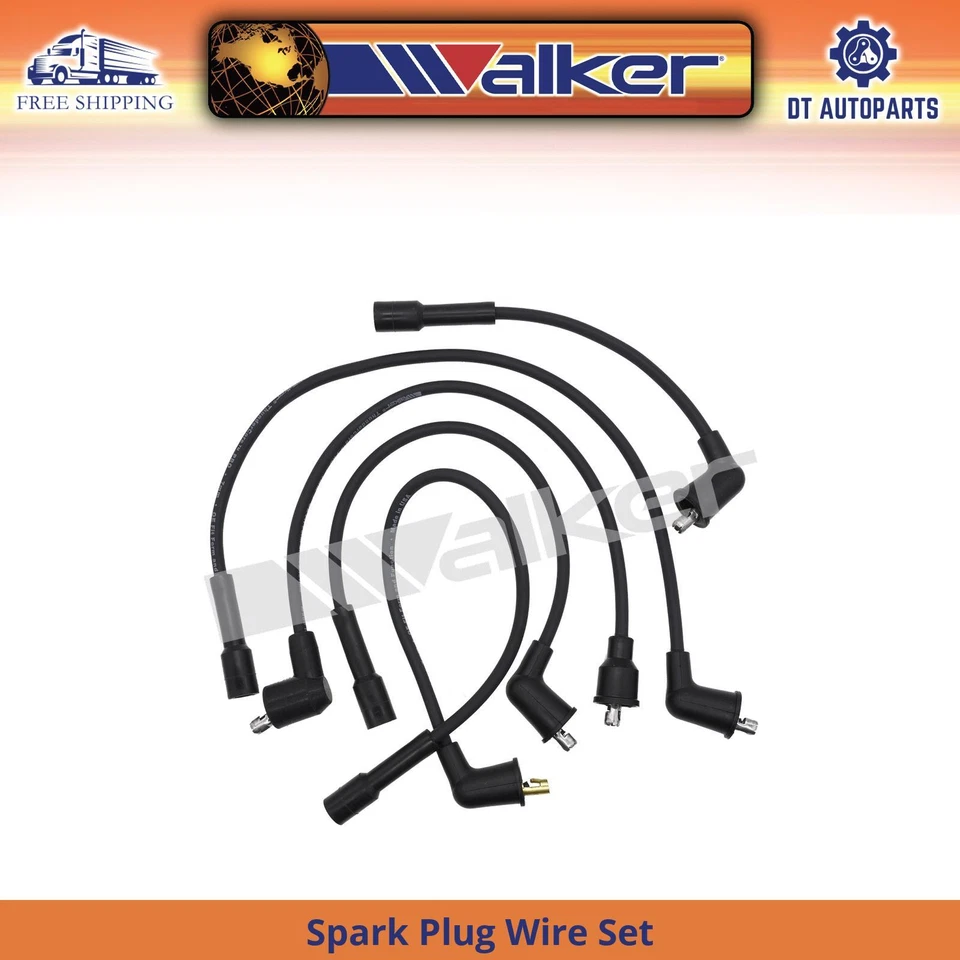 For 1972-1982 Ford Courier Spark Plug Wire Set Walker  1973 1974 1975 1976 1977 - Image 1 of 1