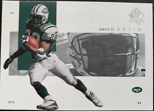 Curtis MARTIN 2001 SP Authentic Upper Deck #64 New York Jets - Picture 1 of 2