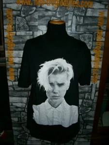 Vintage Justin Bieber rock cotton jersey shirt trikot maillot '00s - Picture 1 of 2