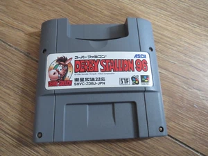 Derby Stallion ‘96 Super Nintendo Famicom SNES Game Cart NTSC-J - Bild 1 von 3