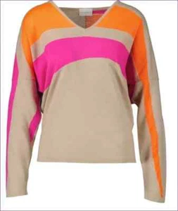 Maglione a maglia Due Amanti, rosa cammello arancione taglia S VP 199,00 euro - Foto 1 di 2