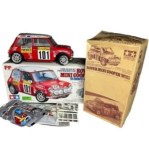 1/10 Tamiya Rover Mini Cooper 94 Monte Carlo Rally Car RC Shell Chassis Interior - Picture 1 of 16