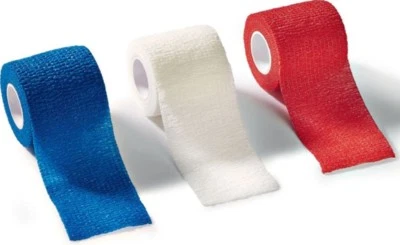 MARKENLOS 5,40€/1m 12 x Haftbandagen Selbsthaftende Bandage 5cm x 4,5m 3 Farben elastisch