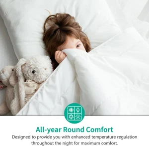 down Alternative Duvet Insert | Full Queen Bed Comforter | All-Seasons - Picture 1 of 1