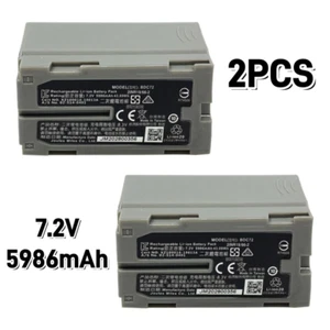 2er Pack 7,2V 5986mAh BDC72 Ersatz Akku für GM-52 FX101 IM52 Totalstation - Bild 1 von 6