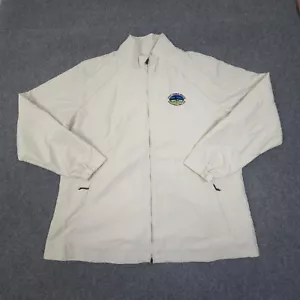 Cutter & Buck Jacket Mens 2XLARGE Beige Long Sleeve Full Zip Golf Size 2XL NWT - Picture 1 of 9
