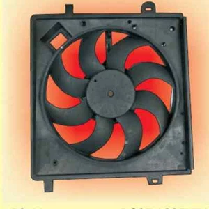 Mahindra Plastic Aluminum Radiator Balck Fan Assembly - Picture 1 of 4