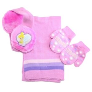 Disney Fairies Toddler Girl's "Tink" Pink Winter Set Sz: 2-4T