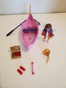 Playmobil #70000 Fairies Boat with Dolphin Fairy Playset Parts Lot - Picture 1 of 5