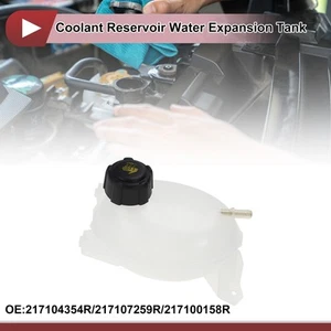 Coolant Expansion Overflow Tank with Cap No.217104354R for RENAULT CLIO MK4 1Set - Picture 1 of 6