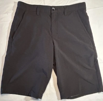 900 By Tony Hawk Hombres’s 32 Negro Frente Plano tiro medio Monopatín Pantalones Cortos Bolsillos Foto 1 de 4