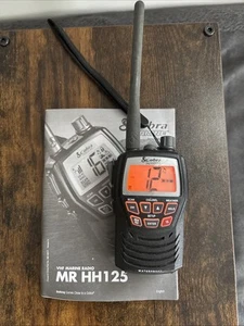 Cobra MR HH125+ VHF Marine Radio – Handheld 3-Watt Waterproof Two-Way Radio - Photo 1/2