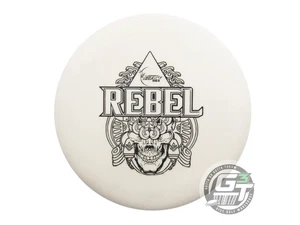 USED Legacy Discs FIRST RUN Protege Rebel 173g White Black Stamp Putter Disc - Picture 1 of 2