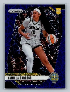 Kamilla Cardoso 2024 Panini Prizm WNBA #93 Blue Velocity Prizms Rookie Chicago - Bild 1 von 2