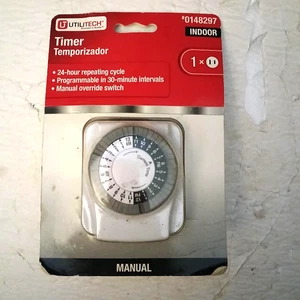 Minuterie intérieure Utilitech 0148297 NEUVE - Photo 1/2