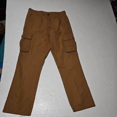 Calça Margaritaville Bronzeada Tamanho 30x32 Carga Ajuste Relaxado Vários Bolsos  - Imagem 1 de 4