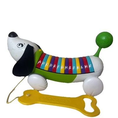 LeapFrog Alphapup Multicolor Pull-Along Singing Talking Educational Toy Dog - Image 1 of 4