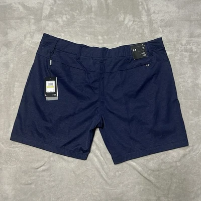 Pantalones Cortos Under Armour 1370084-410 Para Hombre Talla 44 Azul UA Iso-Chill Airvent $80 Foto 1 de 4