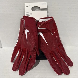 Guantes de fútbol americano Nike Vapor Jet Arkansas Razorbacks granate talla 2XL DX4893-620 - Imagen 1 de 4
