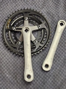 SR Suntour XCM Powering Crank set - 28/38/48T Crank Arms 175 mm Japan - Picture 1 of 9