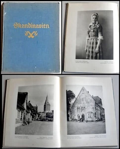 1930 Scandinavia photobook, Denmark, Sweden, Norway & Finland vintage photos - Imagen 1 de 12